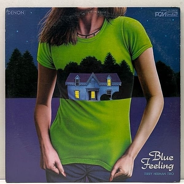 Vintage Record Blue Feeling