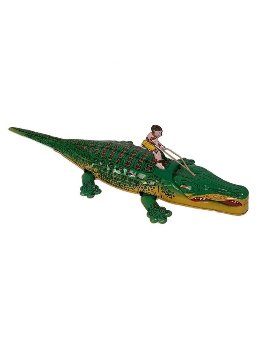 Misc. Brand Wind-Up Tin Crocodile
