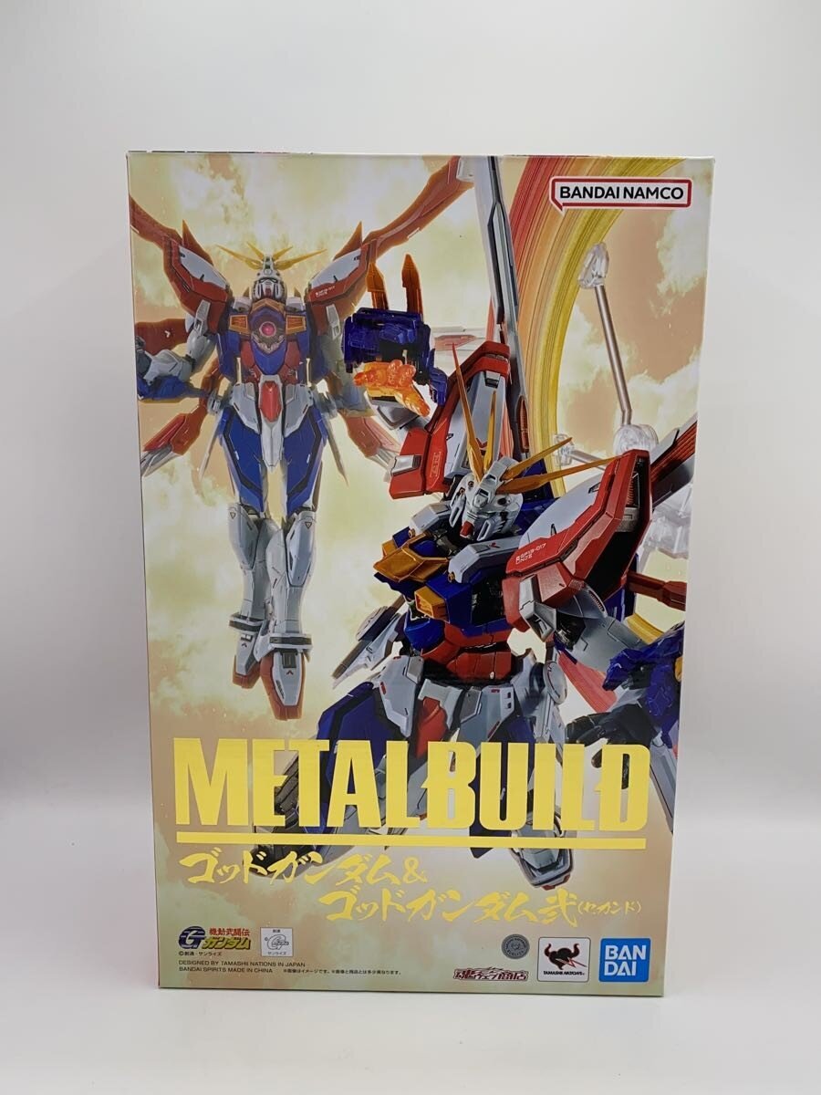 BANDAI SPIRITS METAL BUILD Figure - God Gundam & God Gundam II