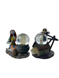 Disney The Nightmare Before Christmas Touchstone Medium Jack & Sally Snow Globe Figure