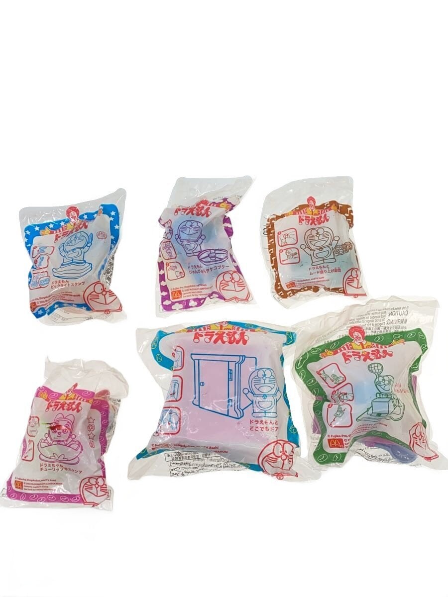 McDONALD Happy Set Doraemon 2005 (All Figures)