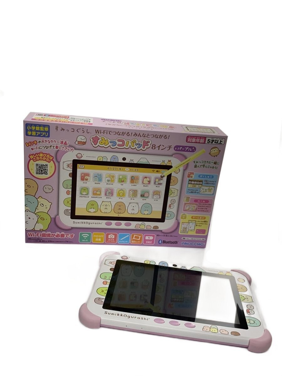AGATSUMA Sumikko Gurashi 8-inch Pad, Purple