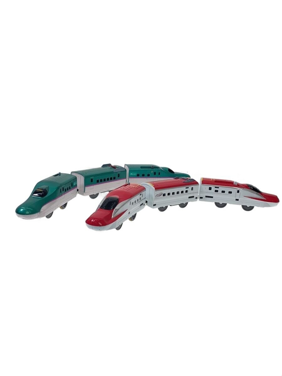 TAKARA TOMY Plarail E5 & E6 Shinkansen Coupling Set (Opening/Closing Type)