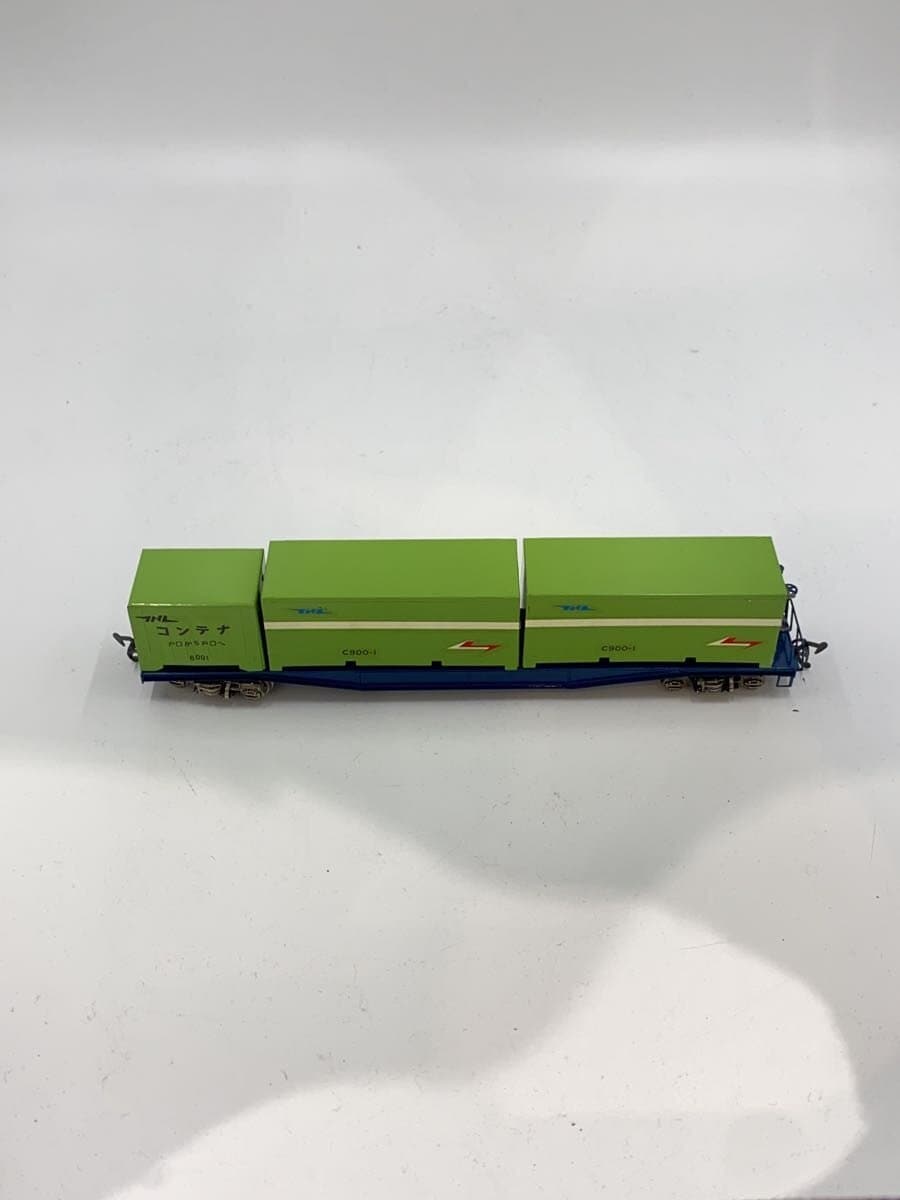 Other Brand TER Endo HO Bogie Freight Car Container Express GRN
