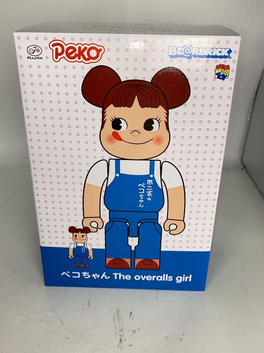 MEDICOM TOY Be@Brick Fujiya Peko The Overalls Girls 400% (100% missing)