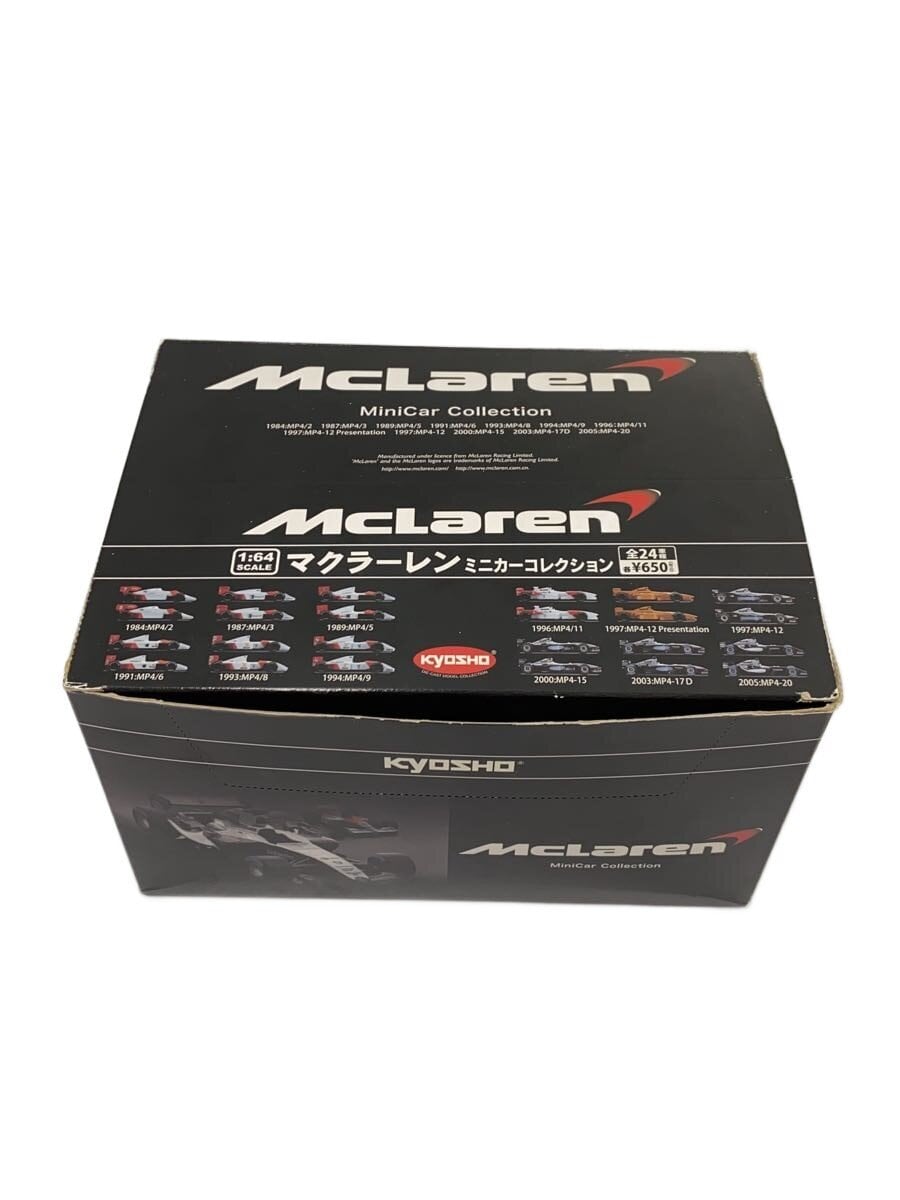KYOSHO McLaren Mini Car Collection 12-Piece Set 1/64 (Opened)