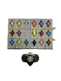 TAKARA TOMY Pokémon Z Power Ring Crystal Set (16) - Black