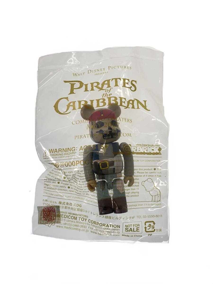 MEDICOM TOY BE@RBRICK 100% Jack Sparrow (Advance Ticket Bonus)