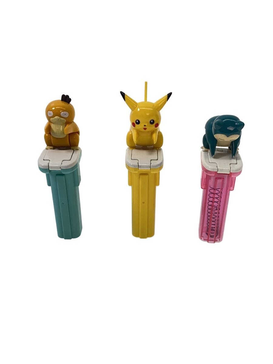 Other Brand Pokémon de Catch Candy Toy Figures 3-Pack: Pikachu (#025), Psyduck (#054), Snorlax (#143)