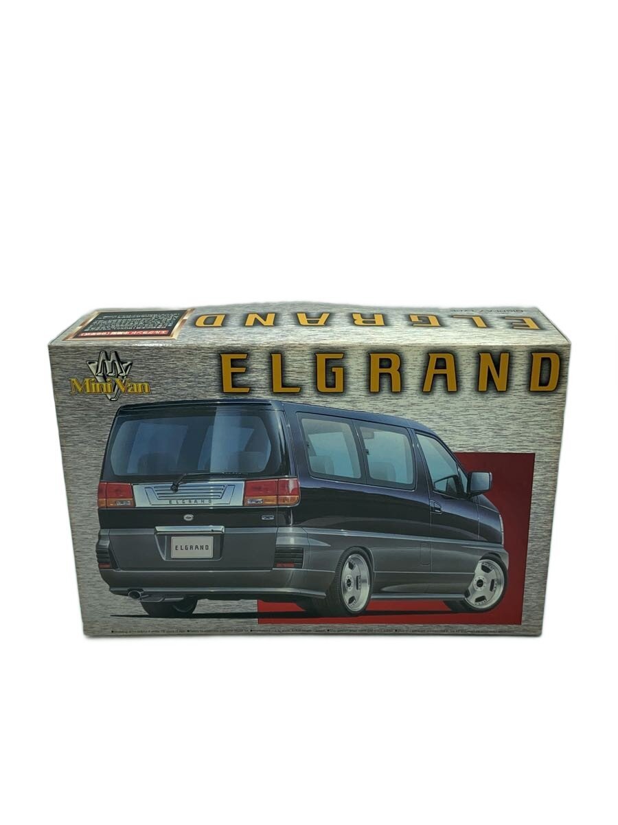 AOSHIMA Elgrand Mid-term Model 1999 Plastic Model (Car)