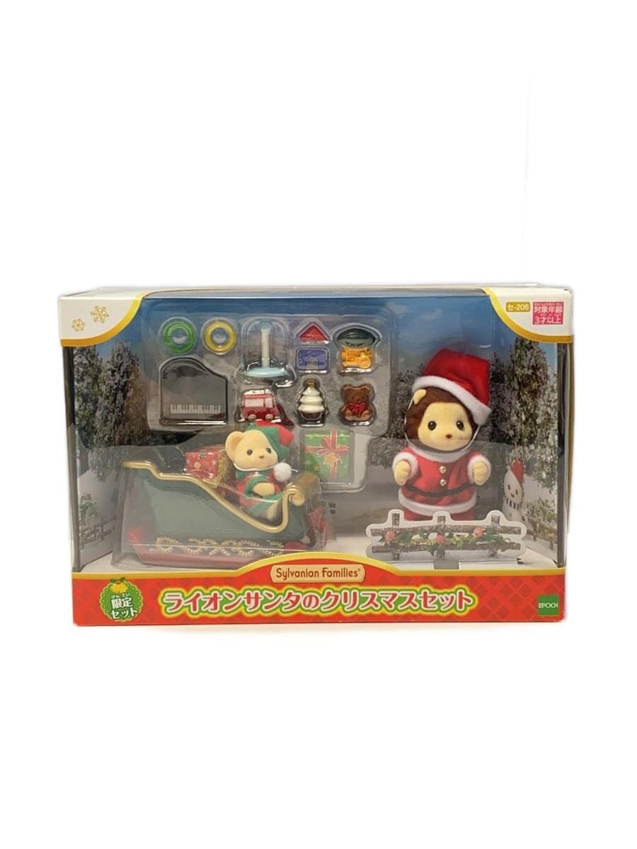 EPOCH Sylvanian Families Lion Santa Christmas Set (Girl)
