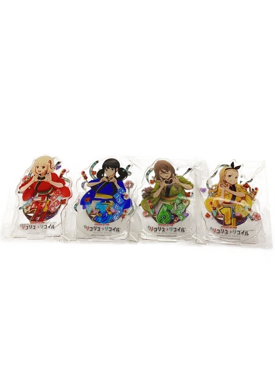ANIPLEX Lycoris Recoil Acrylic Stand 4-Piece Set - Newgin