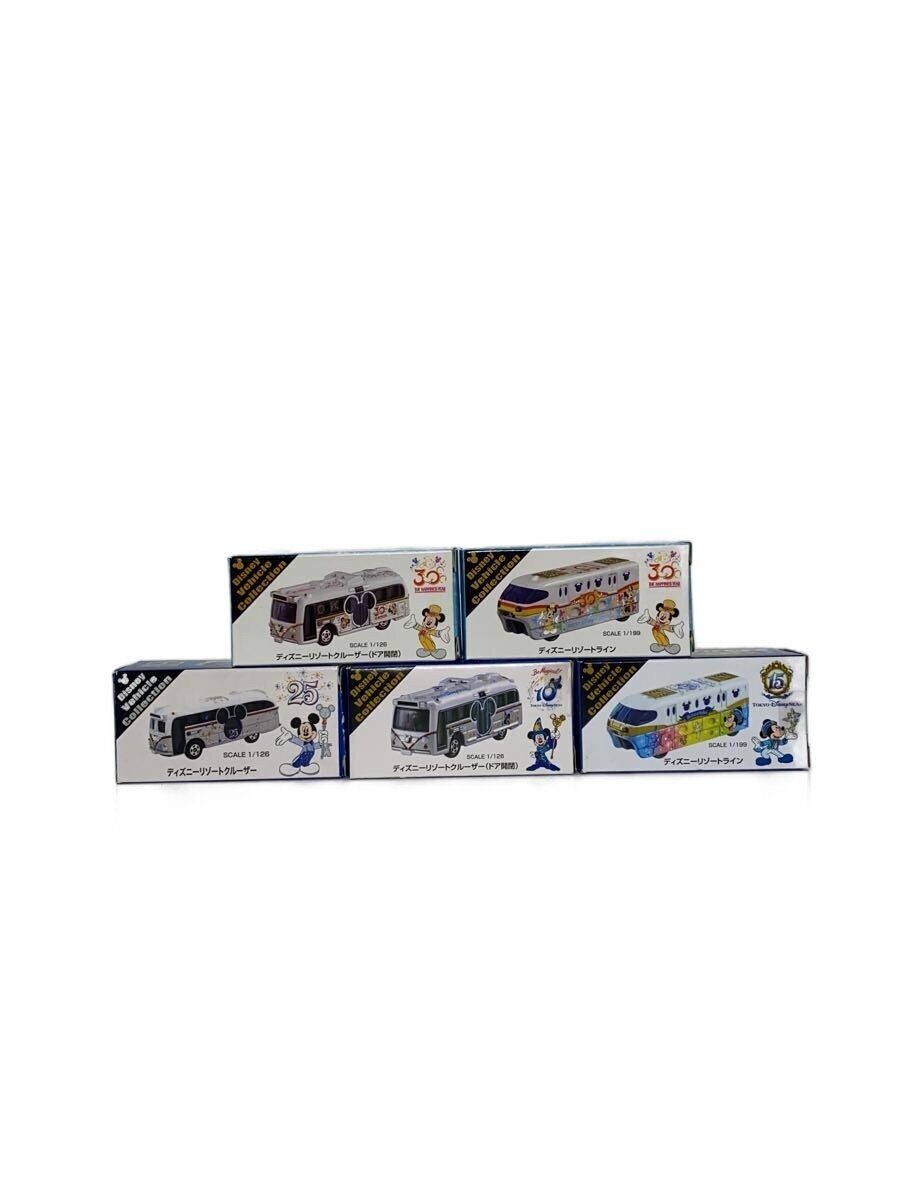 TOMY Tomica Disney Resort Cruiser Resort Line 5-Piece Set (for Boys)