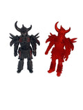 BANDAI Sofubi Armored Darkness (Standard & Clear Red Ver.) 2-Piece Set