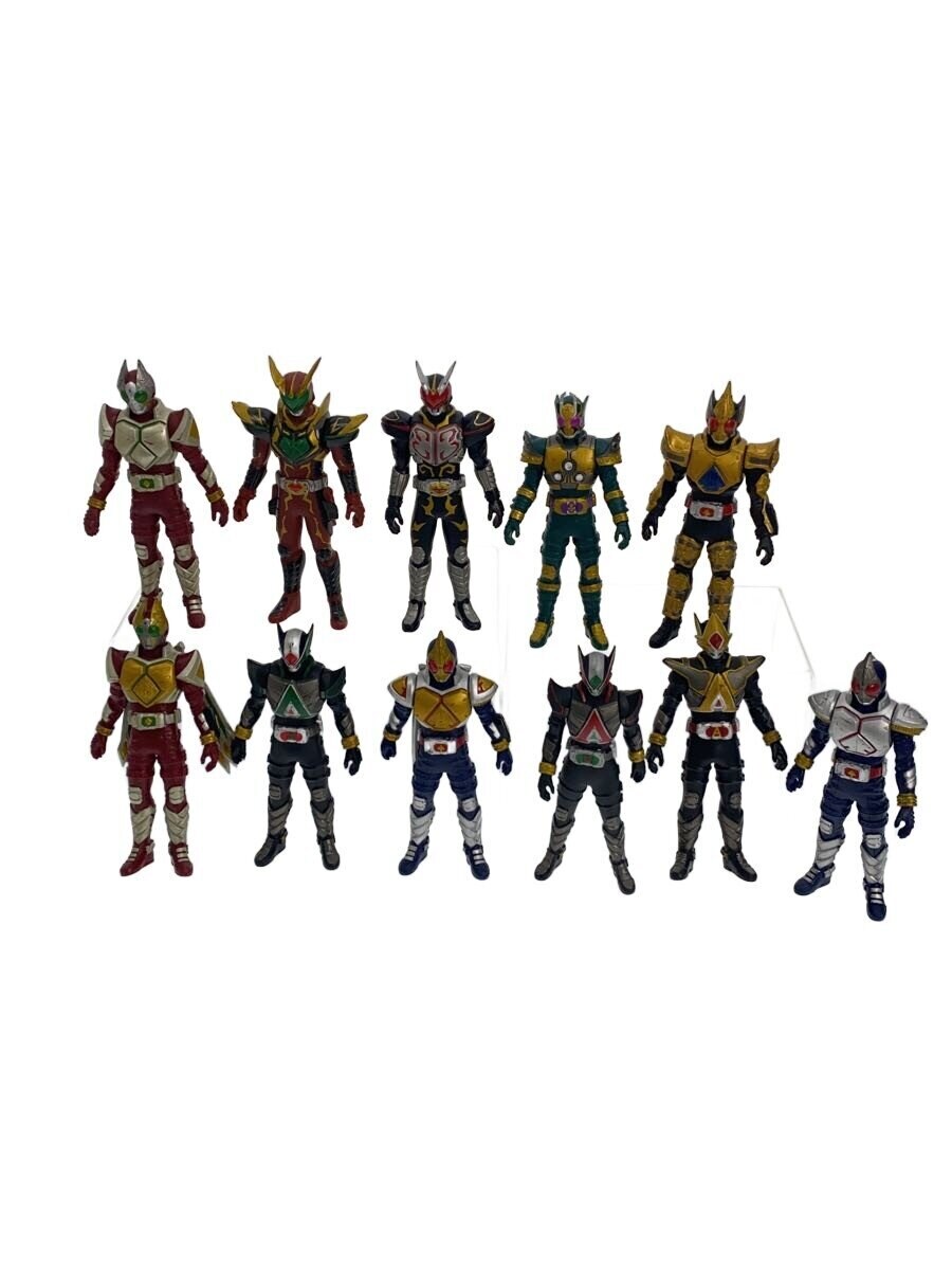 Various Brands Sofubi Kamen Rider Blade (MASKEDRIDERBLADE) - Lot of 11