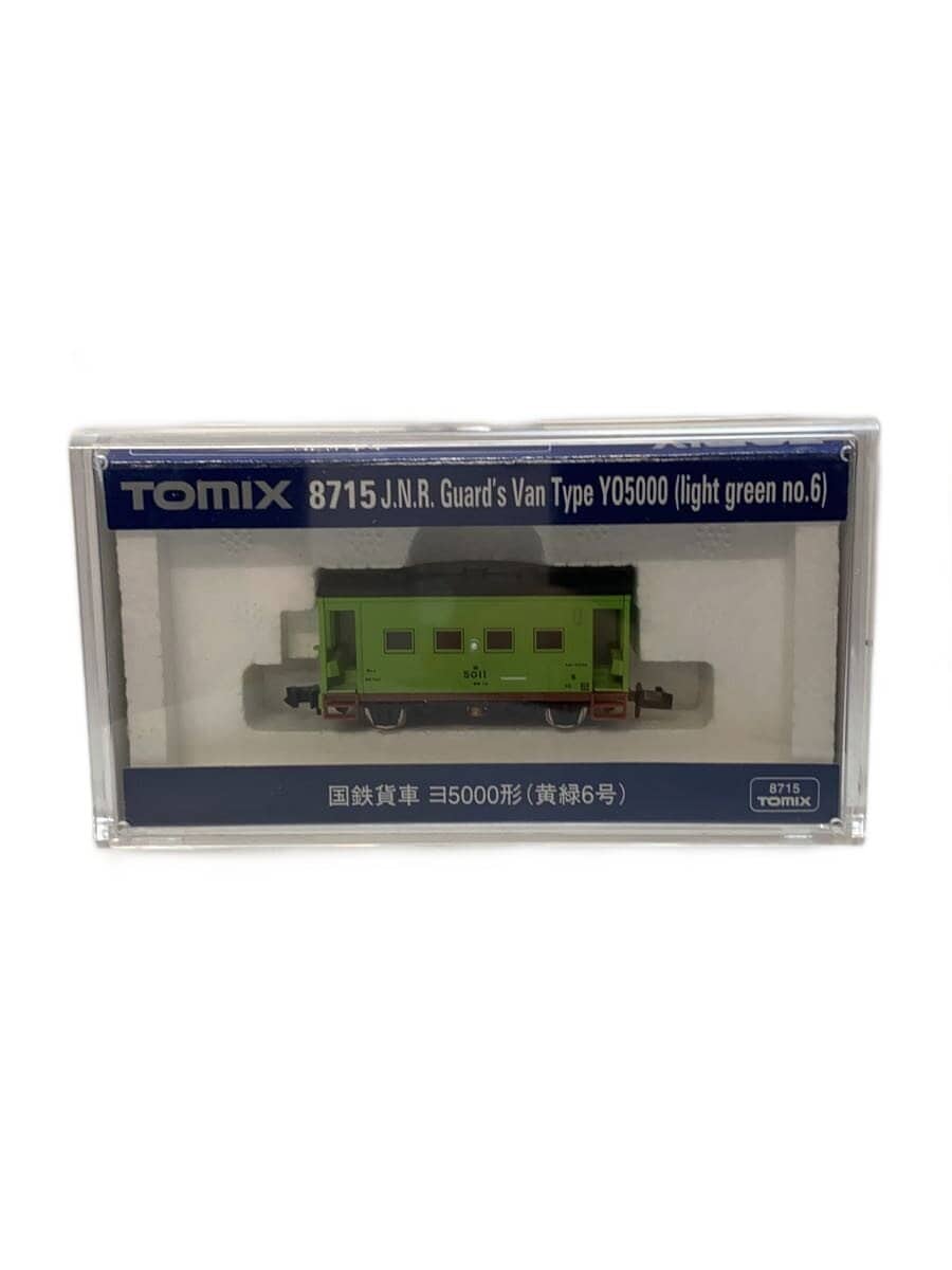 TOMIX N Gauge JNR Freight Car Yo5000 (Yellow-Green No.6)