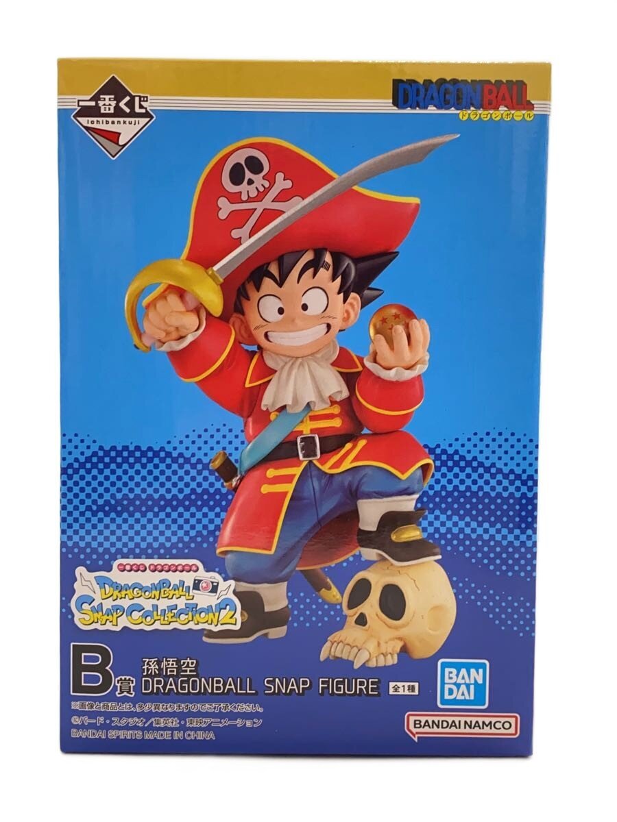 BANDAI SPIRITS Ichiban Kuji B Prize Dragon Ball Snap Collection Son Goku Figure (Comic & Anime)
