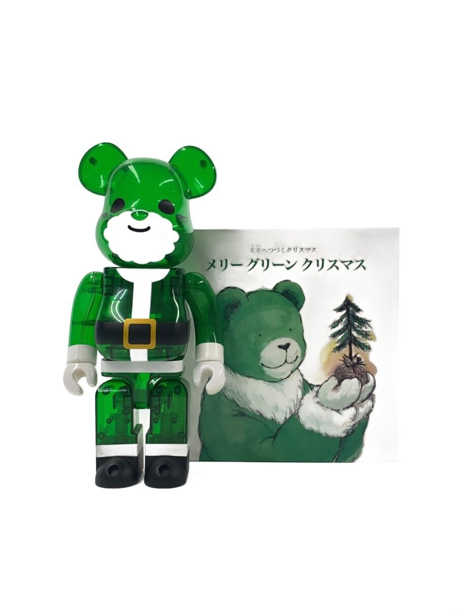 MEDICOM TOY BE@RBRICK Green Santa (Isetan Limited)