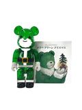 MEDICOM TOY BE@RBRICK Green Santa (Isetan Limited)