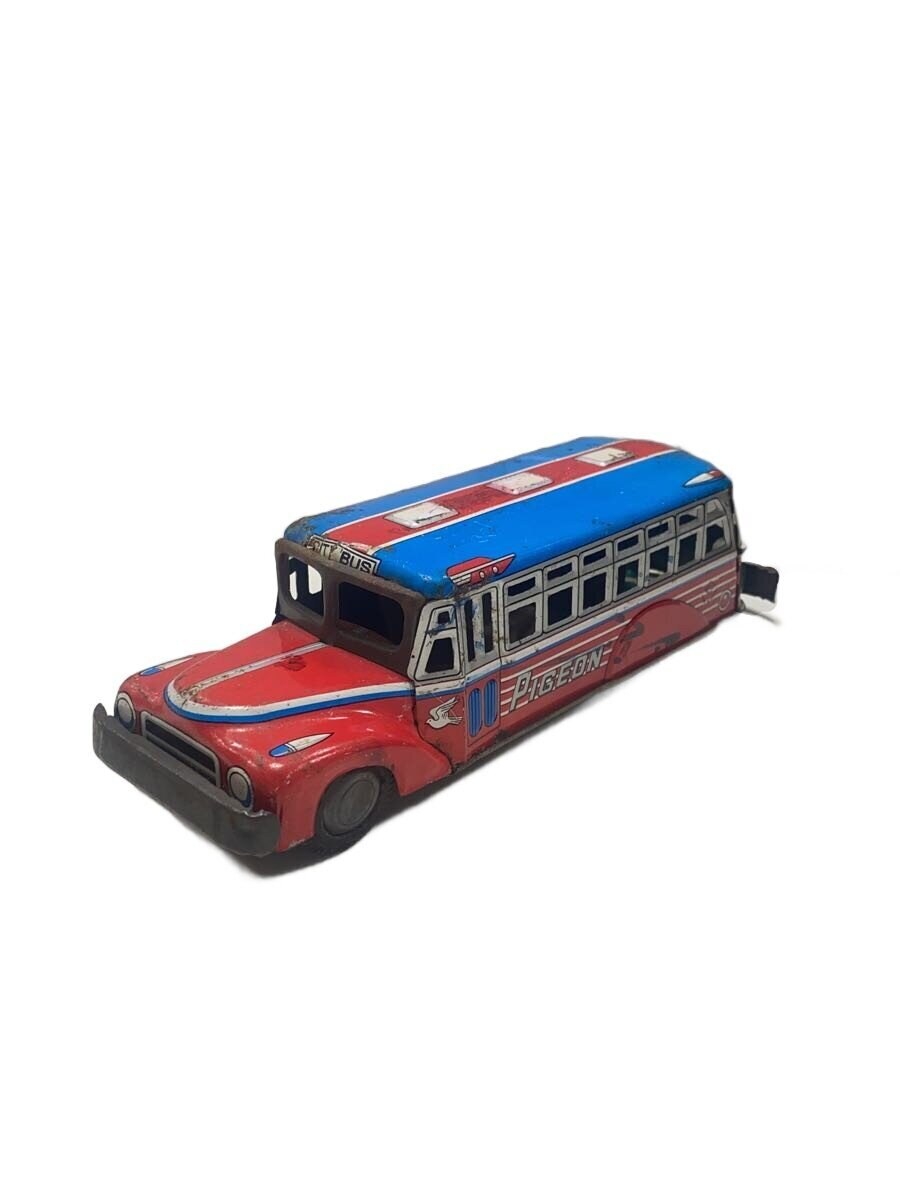 Other Brand Tinplate Bonnet Bus MADE IN JAPAN GK stamped (rust, paint loss)