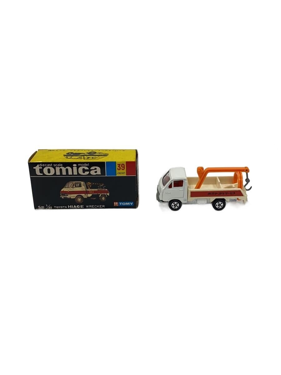 TAKARA TOMY Tomica Black Box Toyota Hiace Tow Truck Mini Car