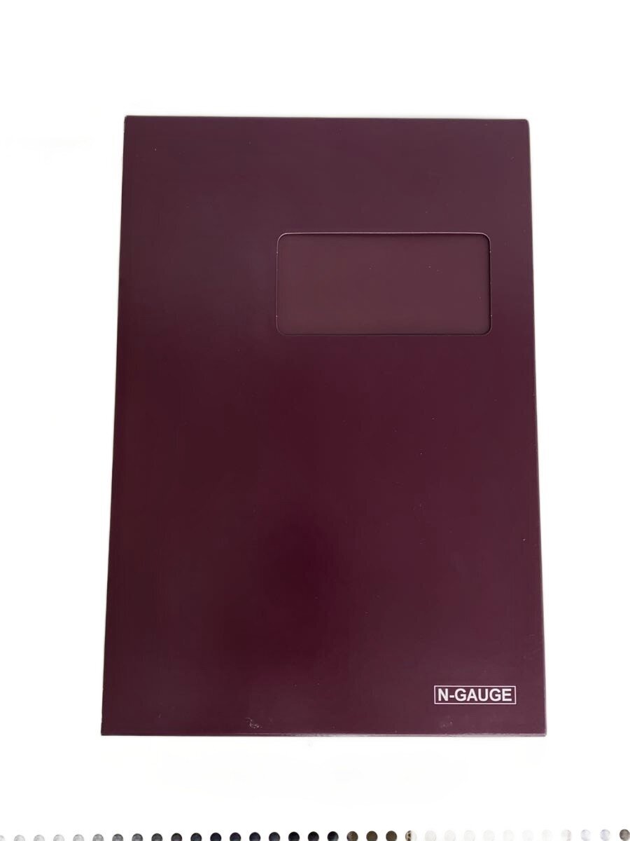 KATO Maroon Vehicle Case for 8 Cars (N Gauge) [10-0002]