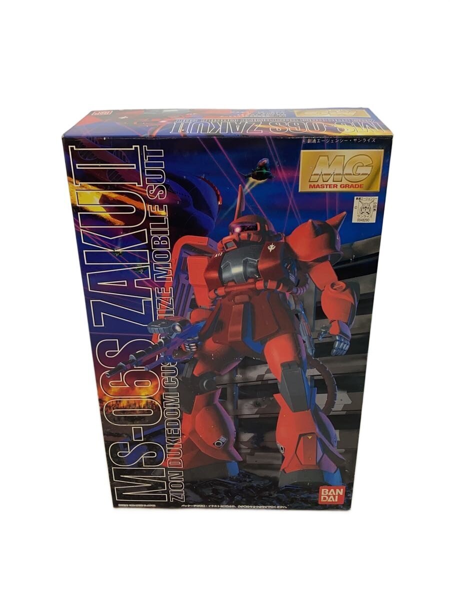 BANDAI 1/100 MG MS-06S Zaku II (Principality of Zeon Commander Type) - Unassembled