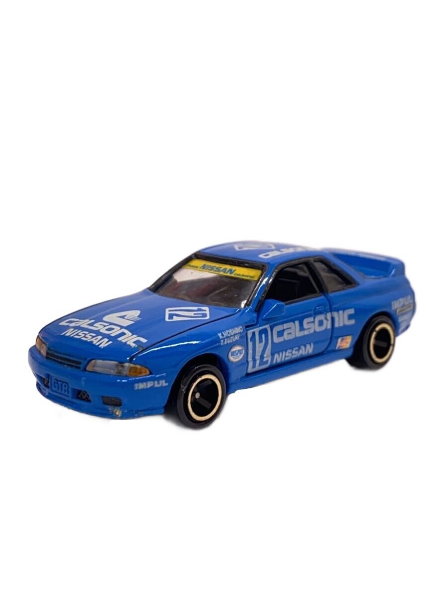 TOMY Mini Car: Blue Nissan Skyline GT-R