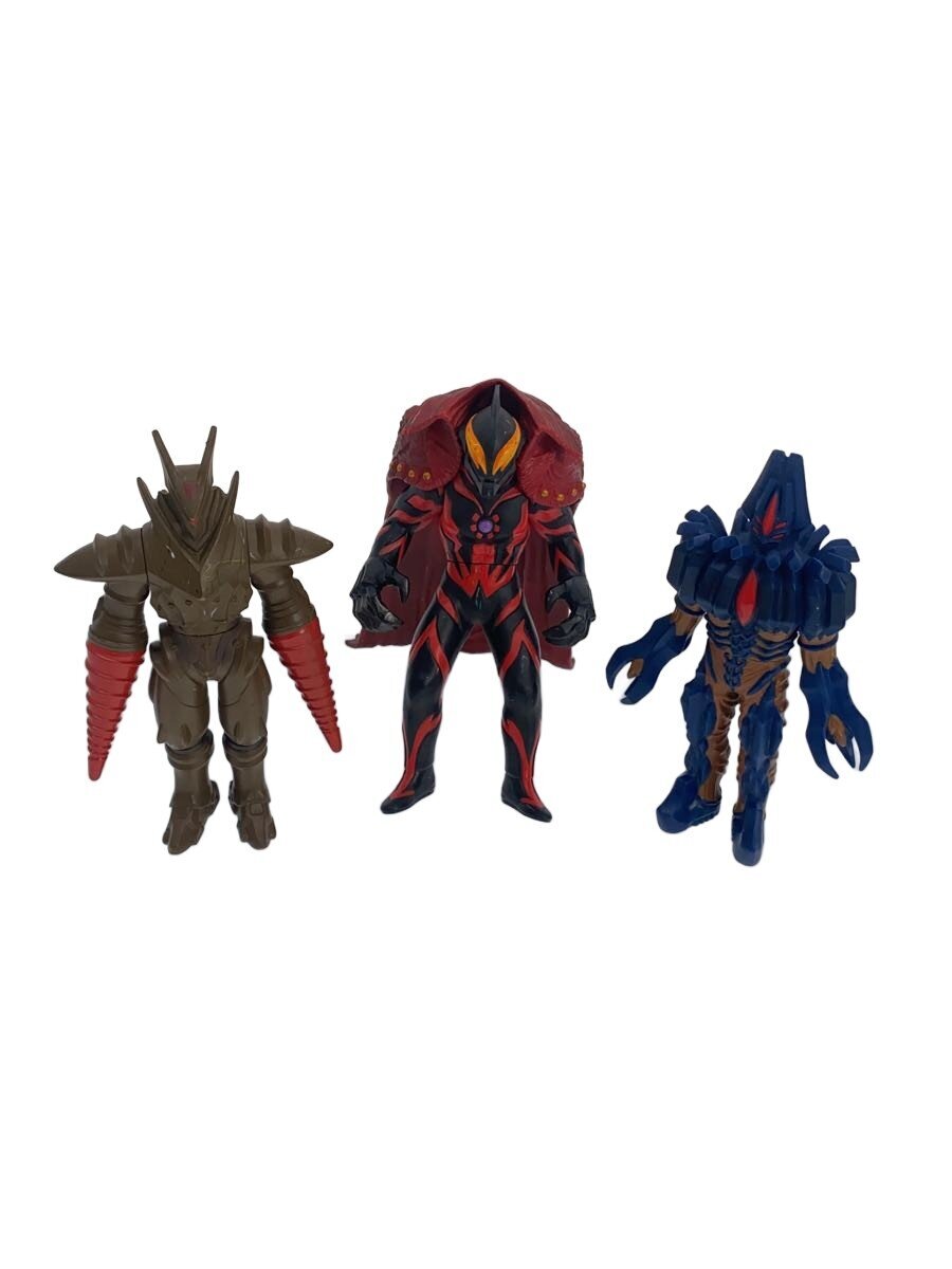 Other Brand Soft Vinyl Figures: Ultraman Zero THE MOVIE — 3 Characters