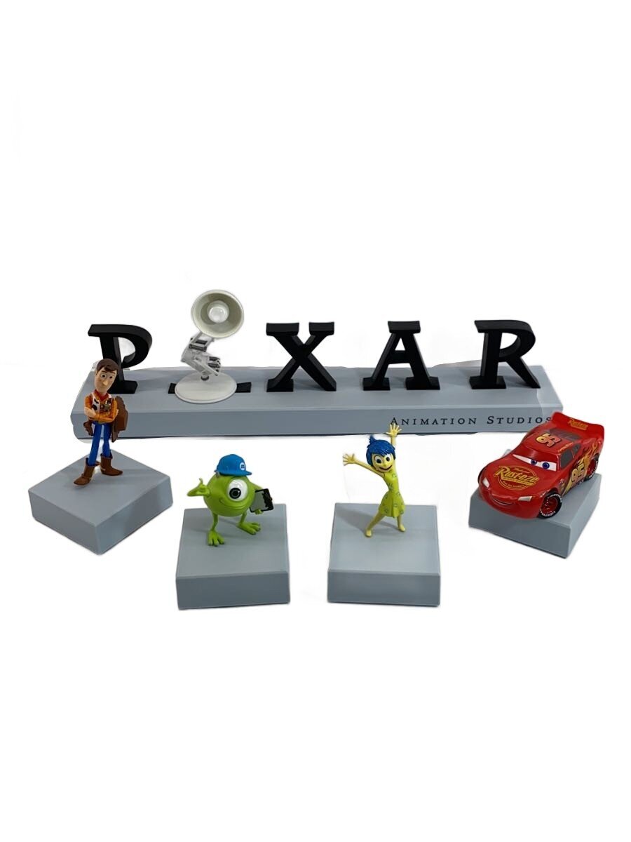 MADE by sunny side up PIXAR Characters × PIXAR Logo Figure Set