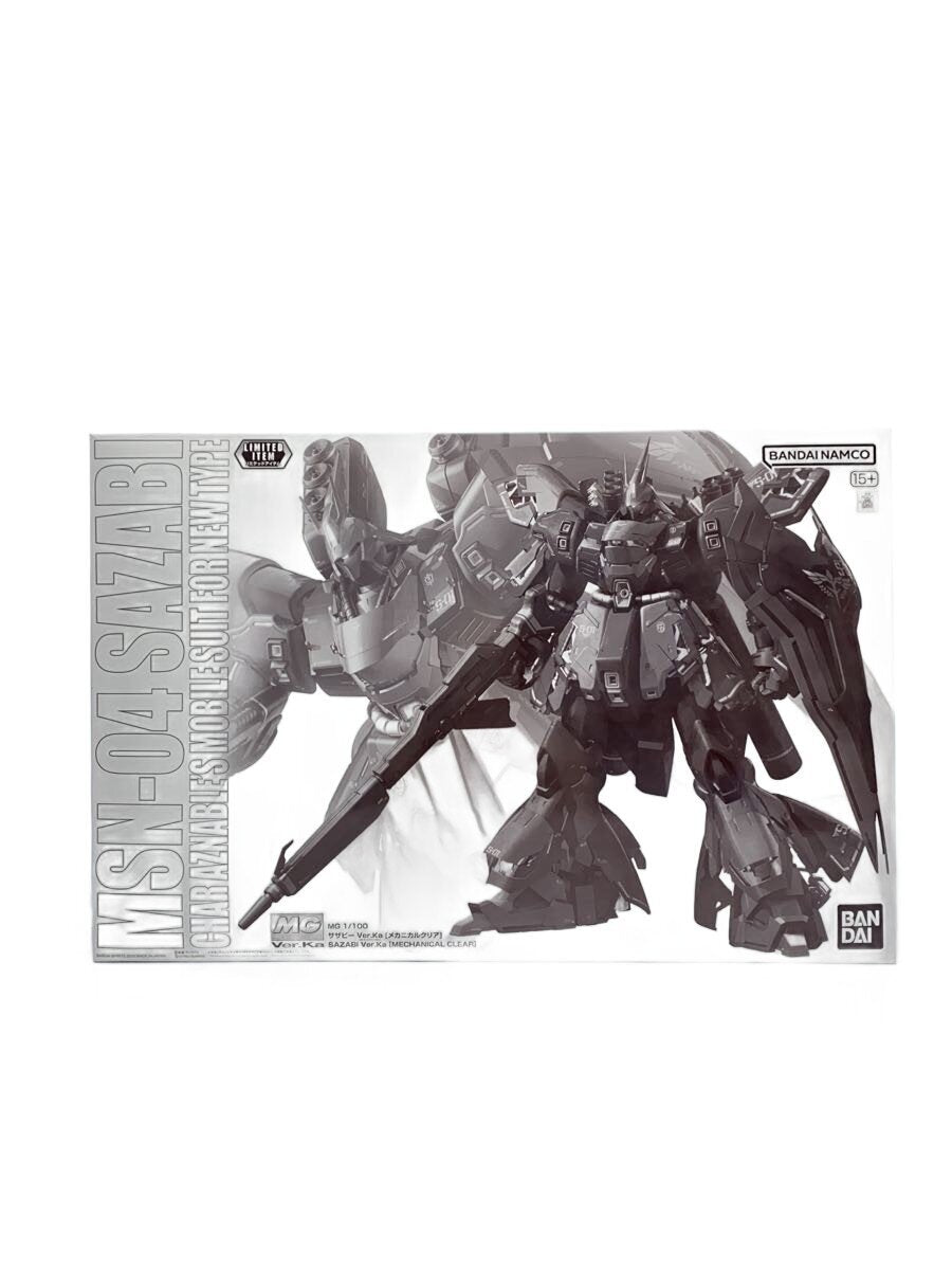 BANDAI SPIRITS MG 1/100 Sazabi Ver.Ka (Mechanical Clear) Gundam Base