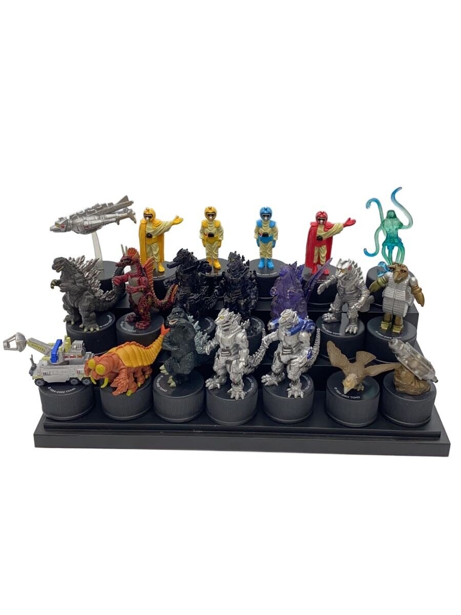 Other Brand Popy Co., Ltd. Toho Kaiju Series 2 Bottle Cap Complete Set (15 + 5 Secret)