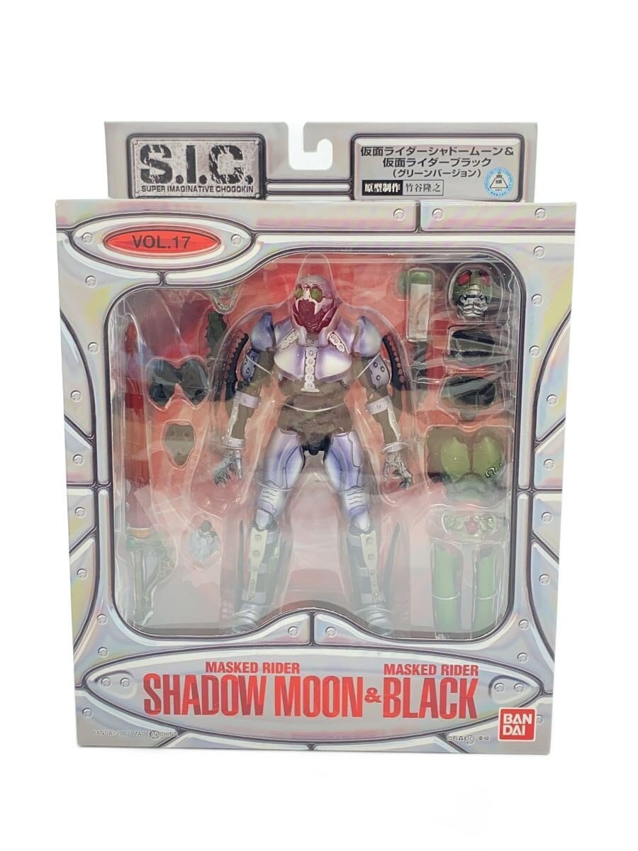 BANDAI Kamen Rider Shadow Moon & Kamen Rider Black (Green Version)