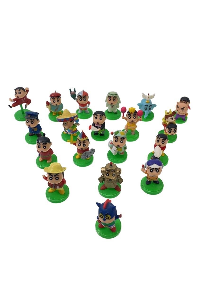 Furuta Seika Choco Egg Crayon Shin-chan Movie Selection — Set of all 19 Figures
