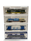 TOMIX JR Freight Cars Koki107 & Koki104 with Containers 4-piece Set (104-1080, 8731, 8737)