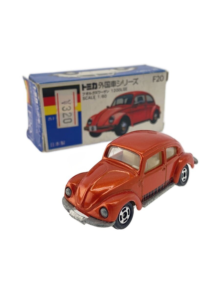 TOMY Tomica Blue Box Volkswagen 1200LSE F20-1-1 (Made in Japan) Beetle
