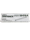 KATO 1/150 Open Pit Track 186mm Clear (8pcs) [20-016-A]