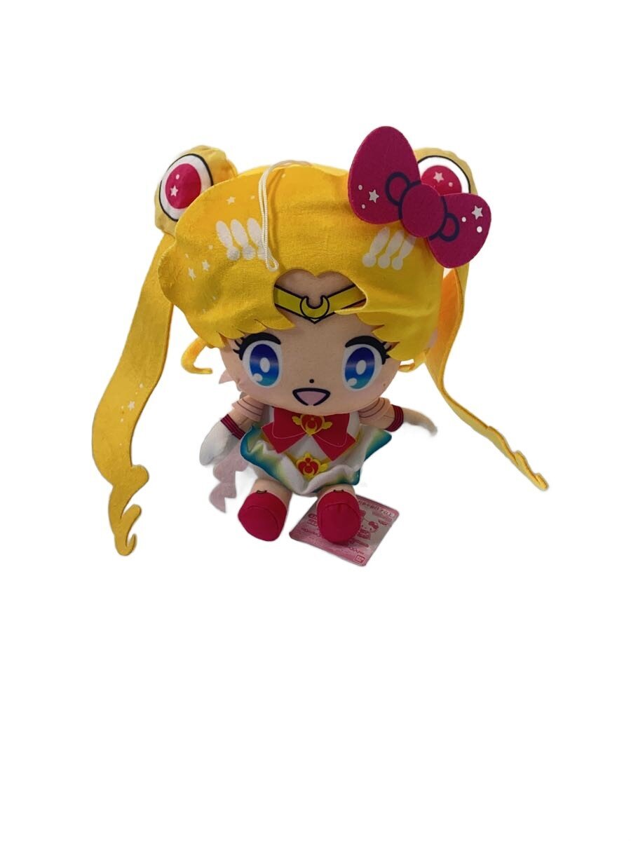 BANDAI SPIRITS Super Sailor Moon × Sanrio Hello Kitty Large Plush with Tag