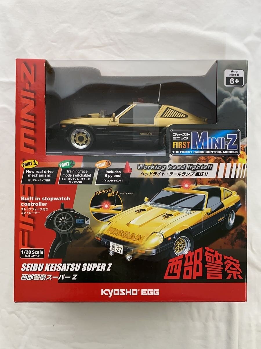 KYOSHO RC Car Seibu Keisatsu Super Z First Mini-Z