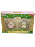 EPOCH Sylvanian Families Girl Baby Pair Set (Flower Friends)