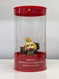 Nintendo Statue: Animal Crossing SHIZUE & MAMEKICHI & TSUBUKICHI (stained; right tanuki leg loose)