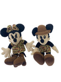 Other Brand Plush Mickey & Minnie, Size S, Camo
