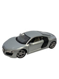 Maisto Mini Car Silver Audi R8