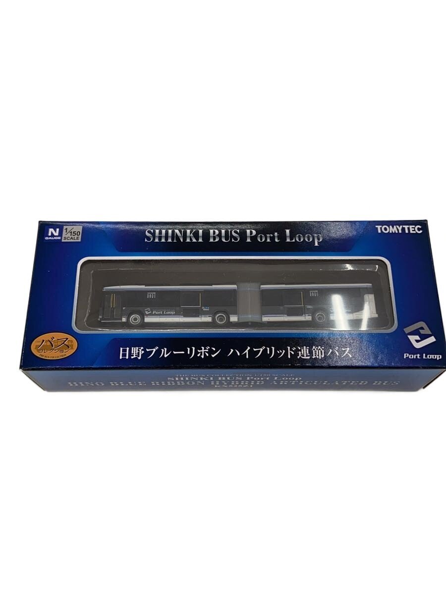 TOMYTEC The Bus Collection Nissan Puru Ribbon Hybrid Articulated Bus (SHINKI BUS Port Loo)