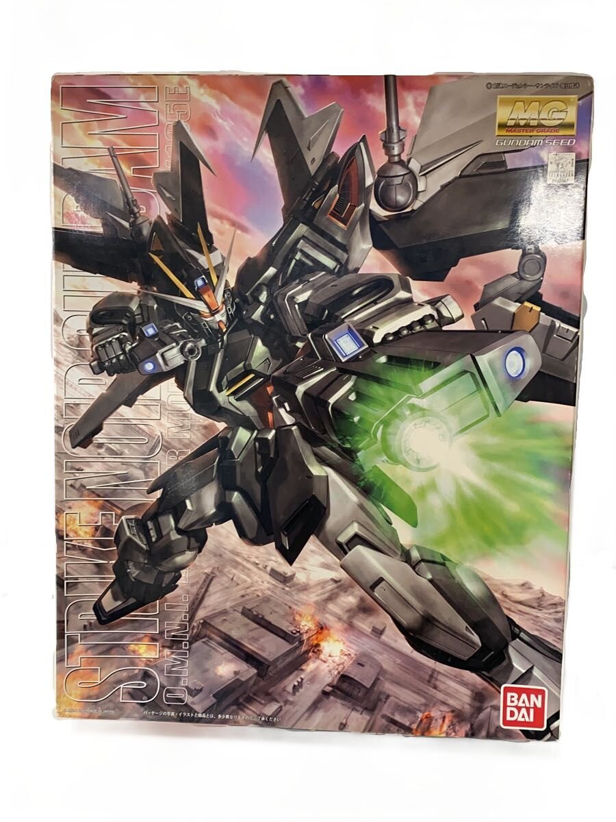 BANDAI 1/100 MG GAT-X105E Strike Noir Gundam (Mobile Suit Gundam SEED)