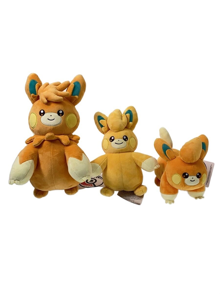Pokemon Plush Set: Pawmi, Pawmo & Pawmot (Evolution Set, Pokemon Center Limited)