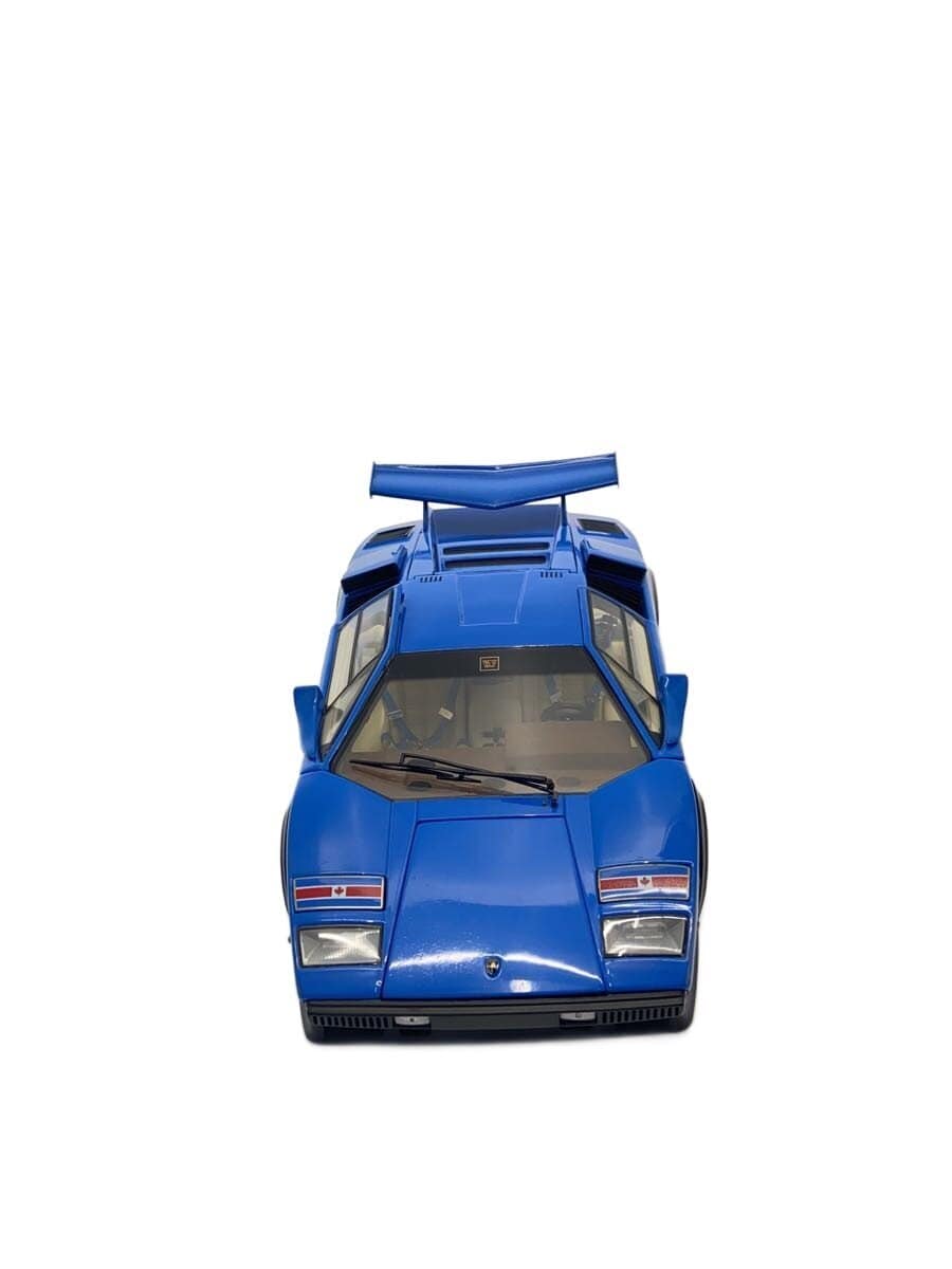 KYOSHO 1/18 Lamborghini Countach LP500S WW Mini Car - Blue (Wiper Damaged)