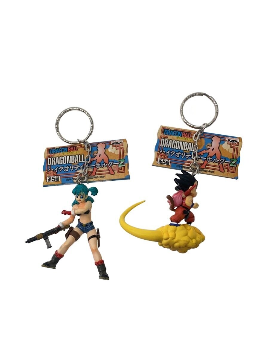 Other Brand High-Quality Key Holder 2: Son Goku & Bulma (Set of 2) - Dragon Ball