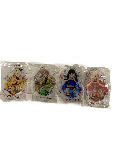 ANIPLEX Acrylic Keychain 4-Piece Set, Lycoris Recoil (Newgin)