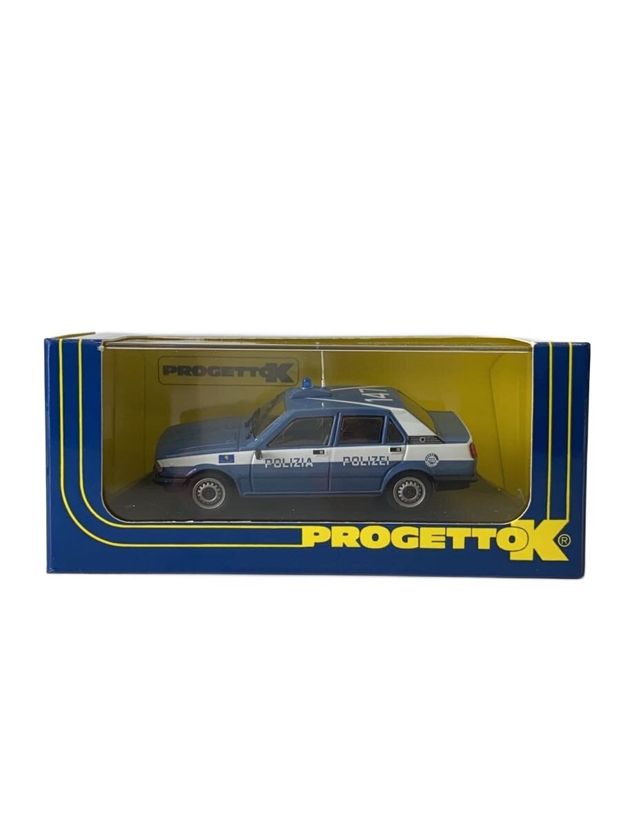 progettoK ALFA ROMEO GIULIETTA POLIZIA-POLIZEI Mini Car (Blue)
